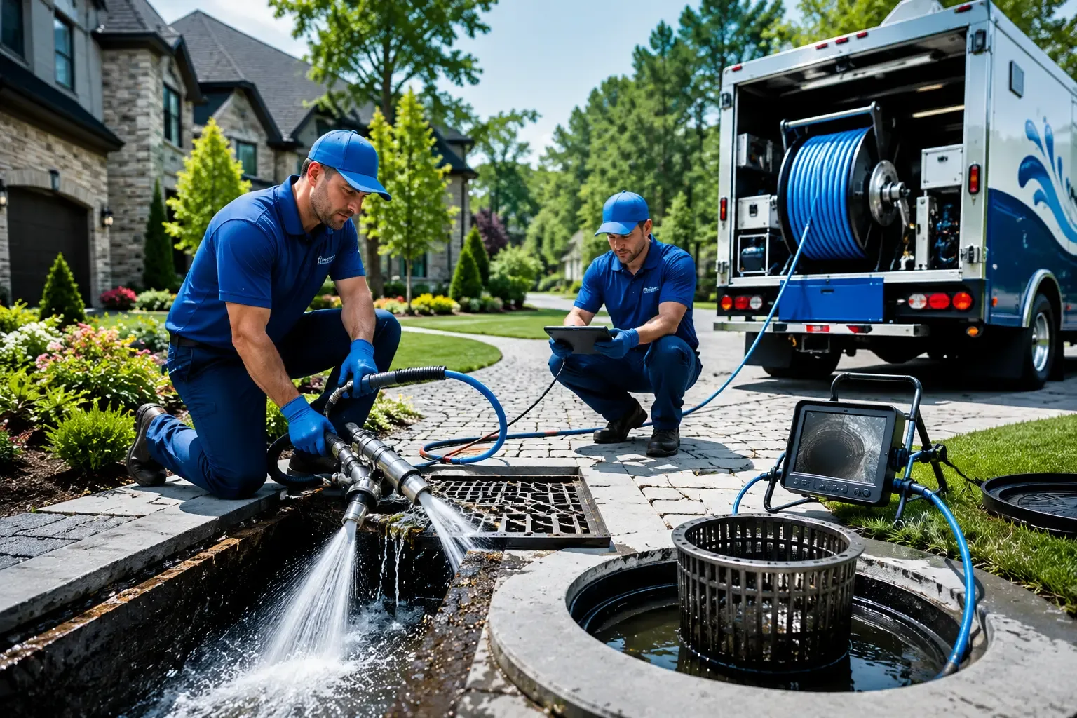 Local outdoor drain cleaning professionals in Perry, OH