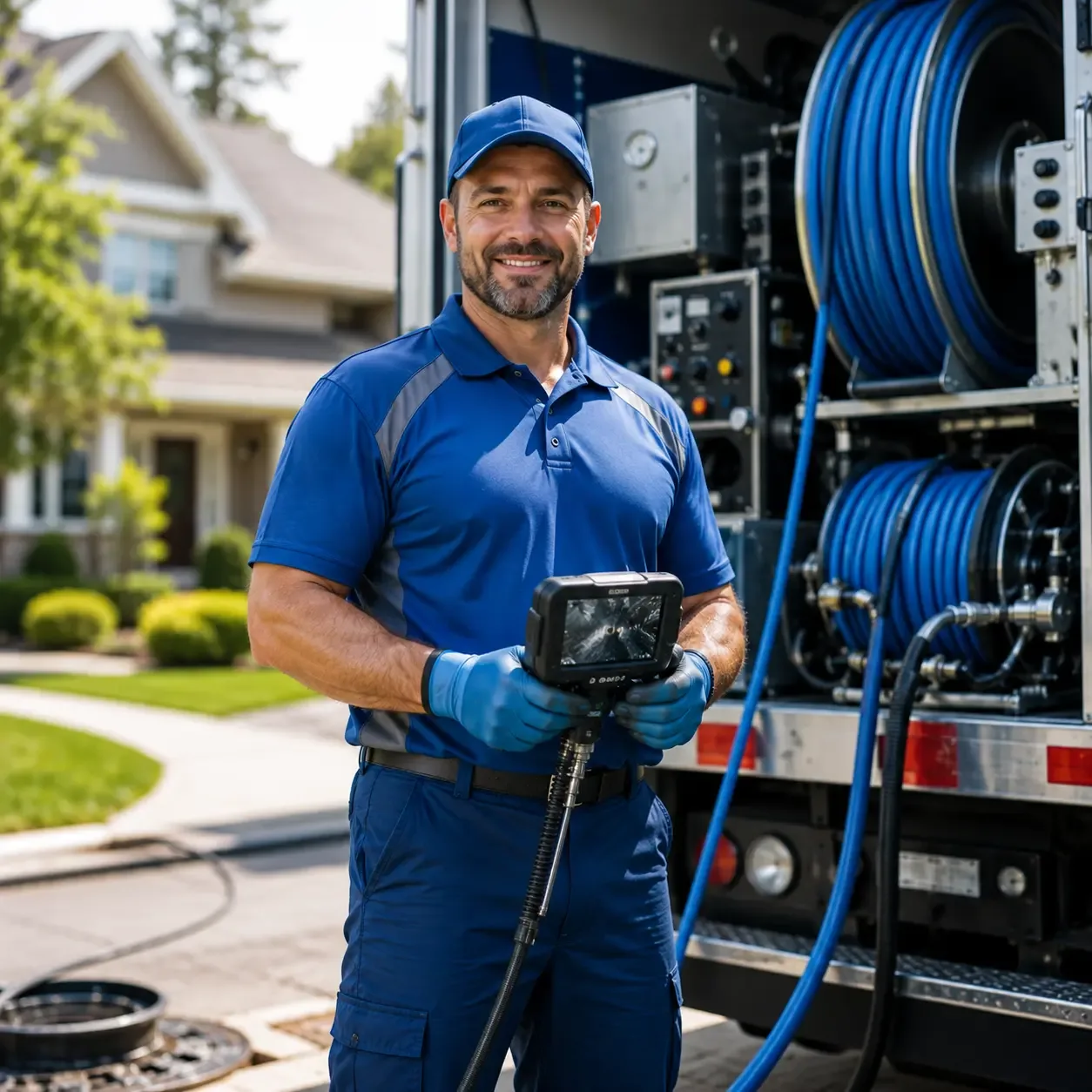 Local outdoor drain cleaning specialists in Perry, OH
